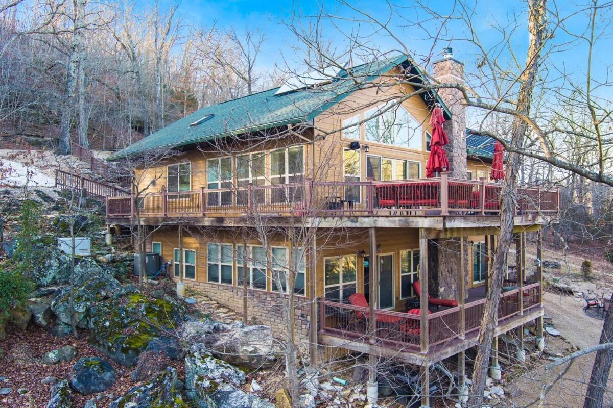 The Lakeview Retreat - Lake Access Villa Eureka Springs Exteriör bild